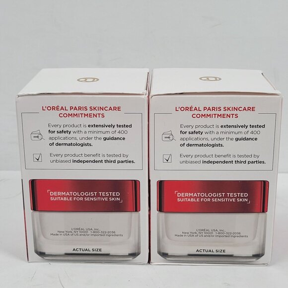 LOreal Revitalift Moisturizer Anti-Wrinkle & Firming 1.7 Oz Set of 2 NIB - Picture 3 of 5
